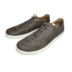 Nisolo Men's Beto Go-To Court Sneaker in Grey Size 12 NIB